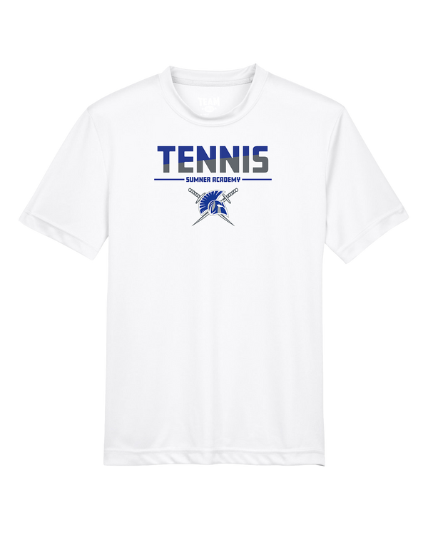 Sumner Academy Tennis Cut - Youth Performance T-Shirt