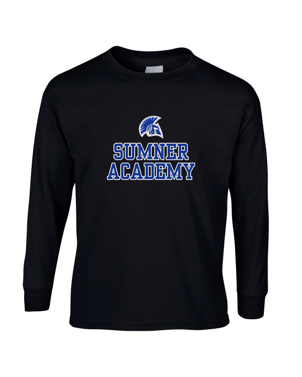 Sumner Academy No Sword - Mens Basic Cotton Long Sleeve