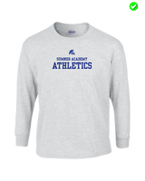 Sumner Academy Athletics No Sword - Mens Basic Cotton Long Sleeve