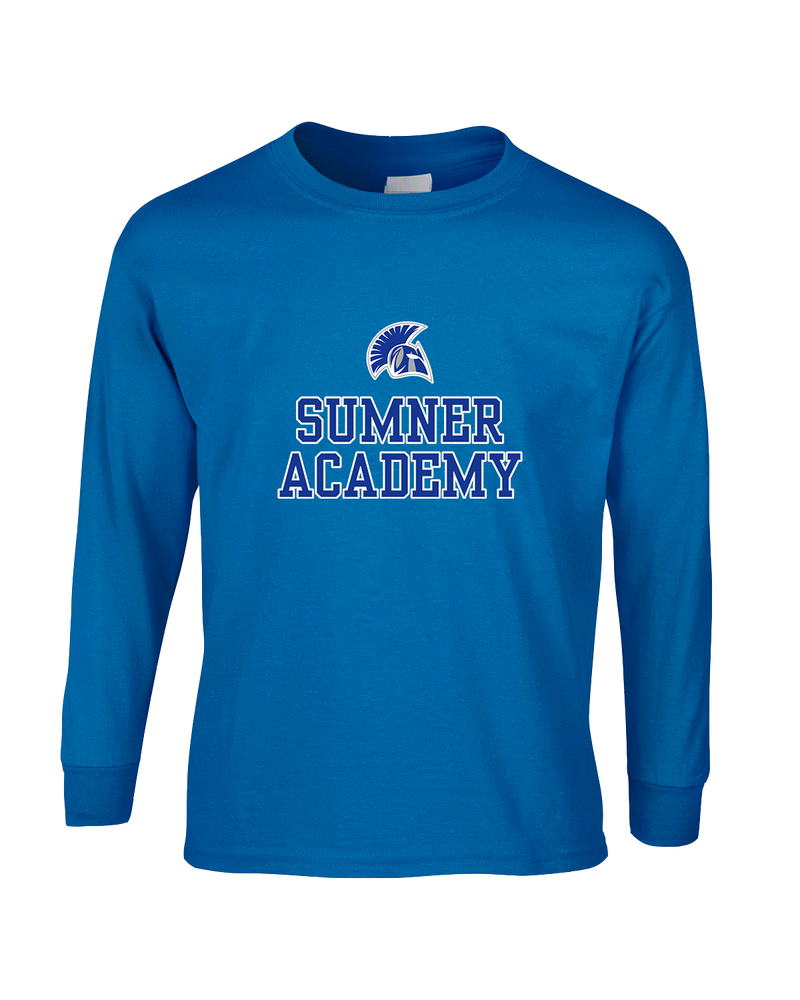 Sumner Academy No Sword - Mens Basic Cotton Long Sleeve