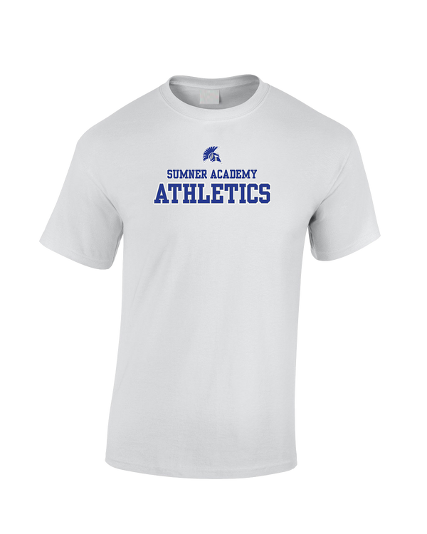 Sumner Academy Athletics No Sword - Cotton T-Shirt