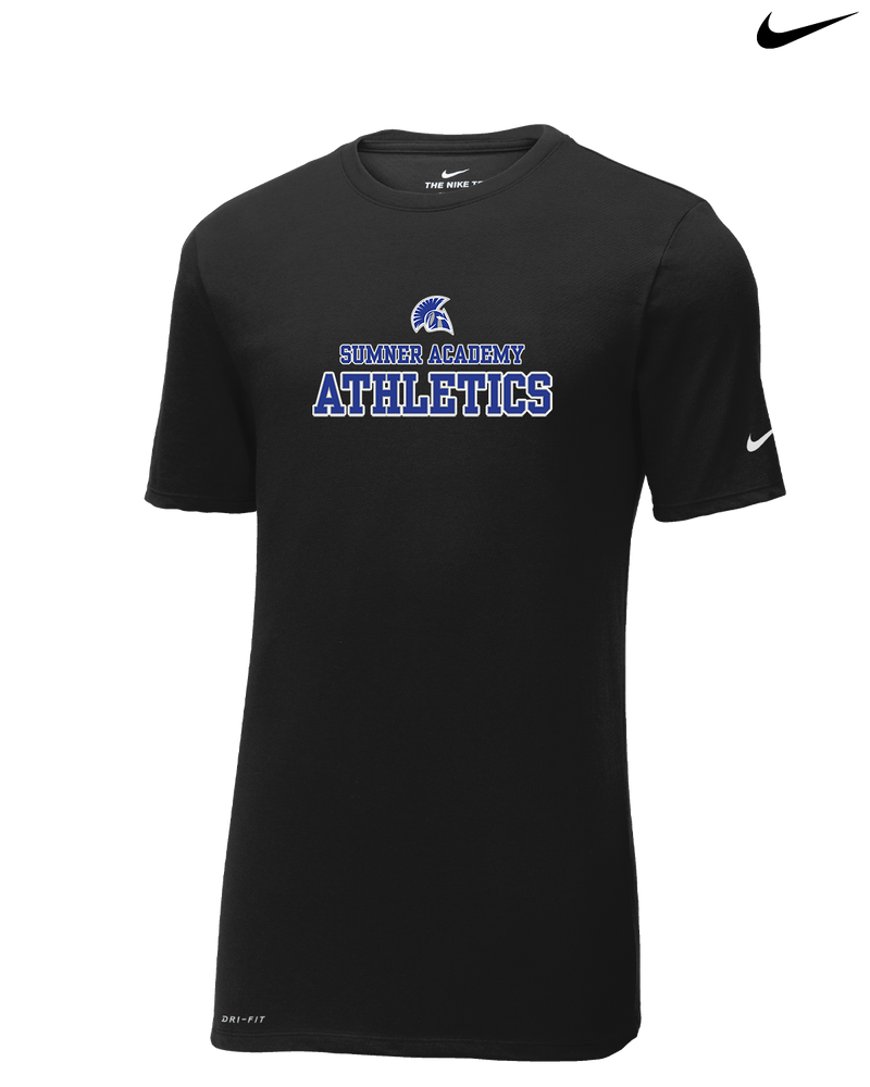 Sumner Academy Athletics No Sword - Nike Cotton Poly Dri-Fit