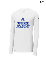 Sumner Academy No Sword - Nike Dri-Fit Poly Long Sleeve
