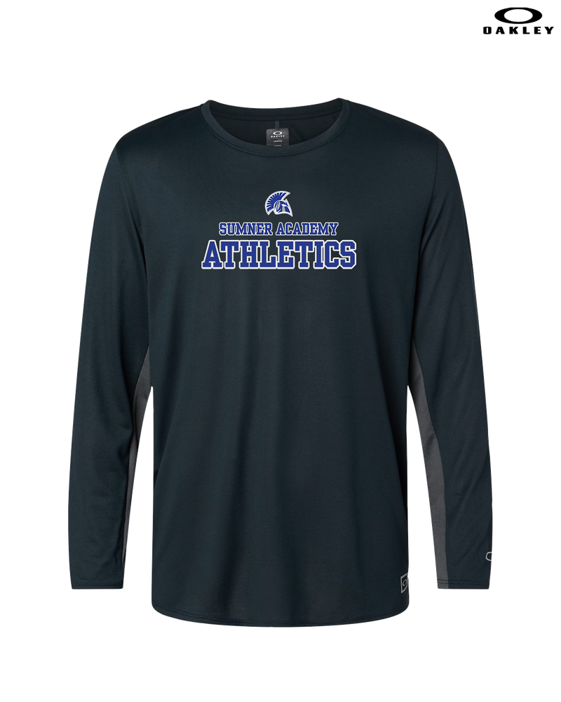 Sumner Academy Athletics No Sword - Oakley Hydrolix Long Sleeve