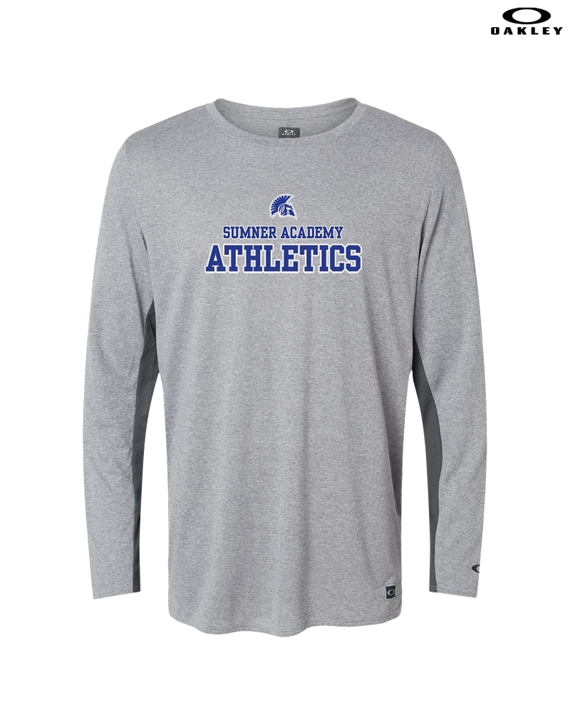 Sumner Academy Athletics No Sword - Oakley Hydrolix Long Sleeve