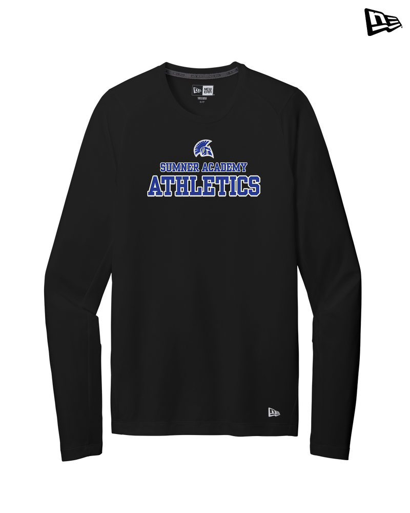 Sumner Academy Athletics No Sword - New Era Long Sleeve Crew