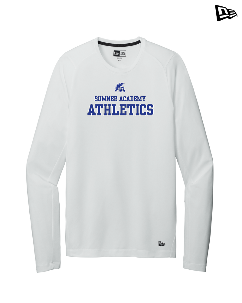 Sumner Academy Athletics No Sword - New Era Long Sleeve Crew