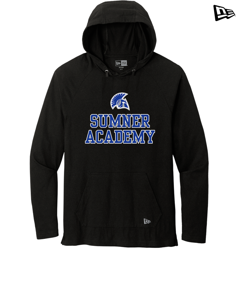 Sumner Academy No Sword - New Era Tri Blend Hoodie