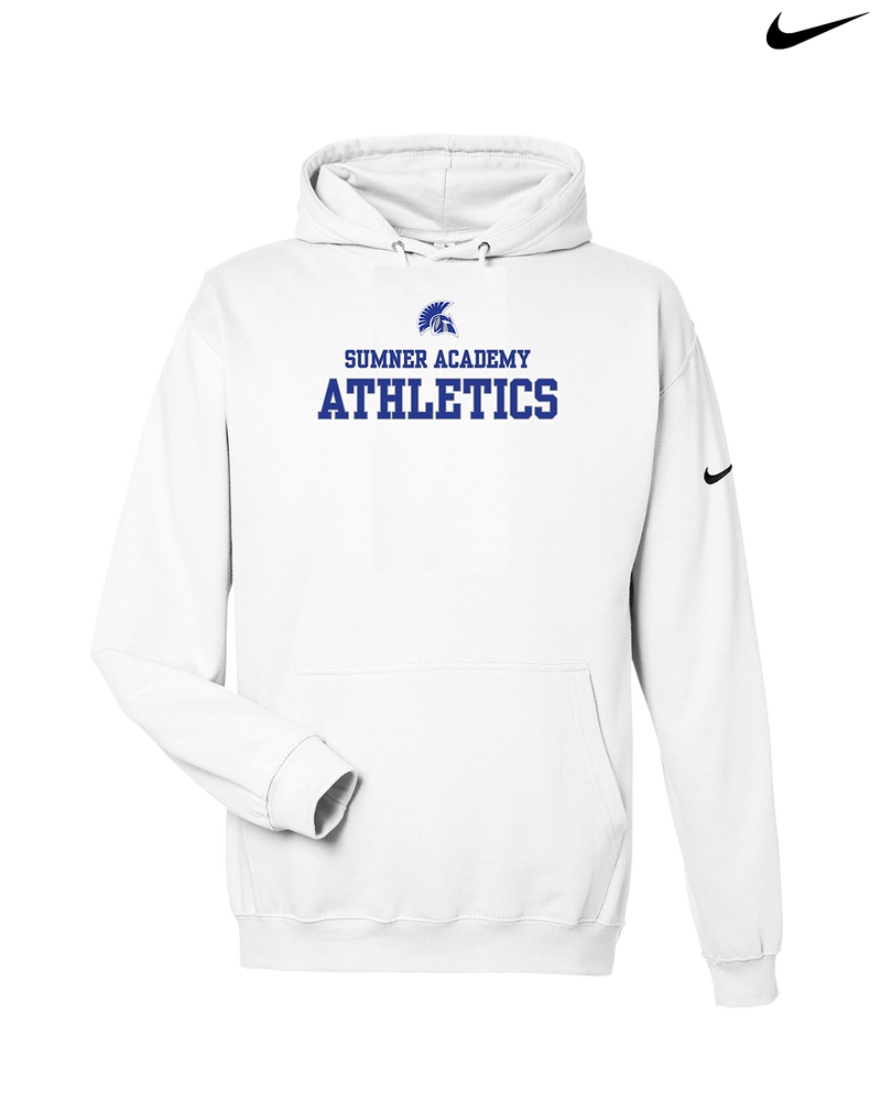 Sumner Academy Athletics No Sword - Nike Club Fleece Hoodie