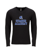 Sumner Academy No Sword - Tri Blend Long Sleeve