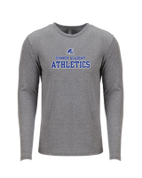 Sumner Academy Athletics No Sword - Tri Blend Long Sleeve