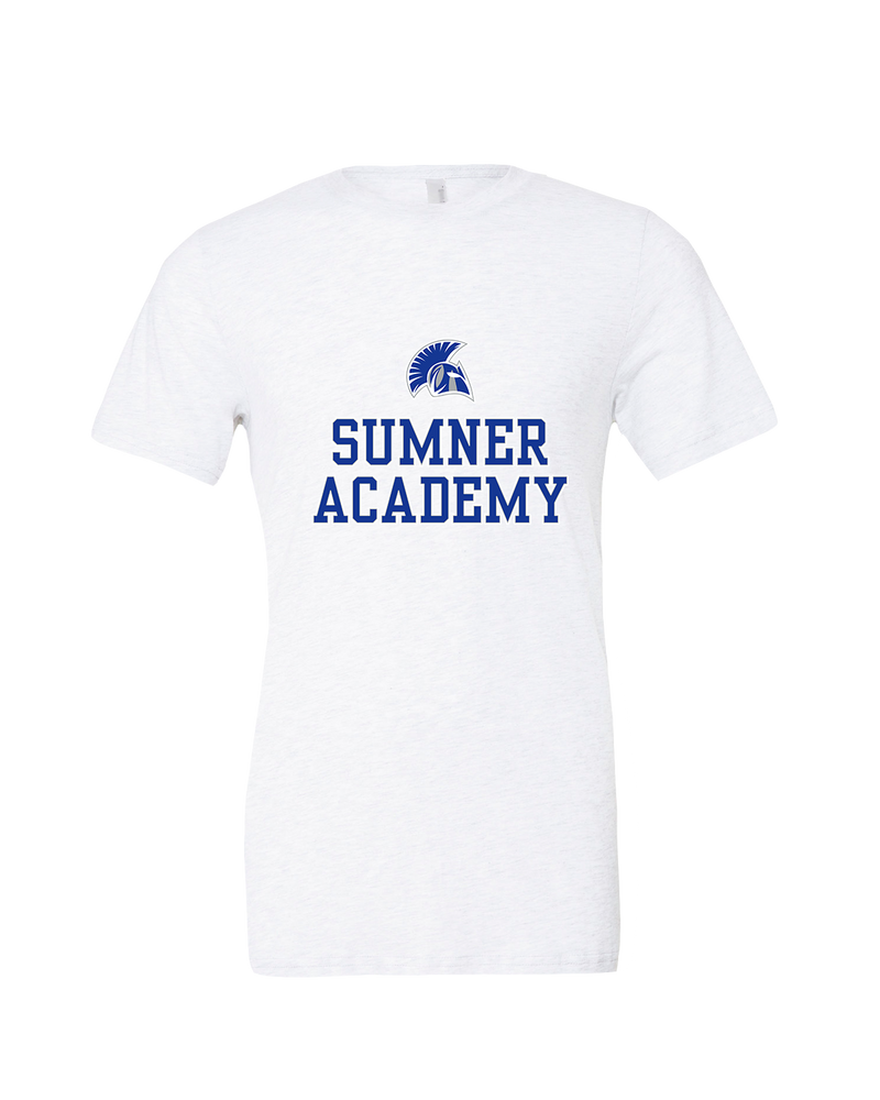 Sumner Academy No Sword - Mens Tri Blend Shirt