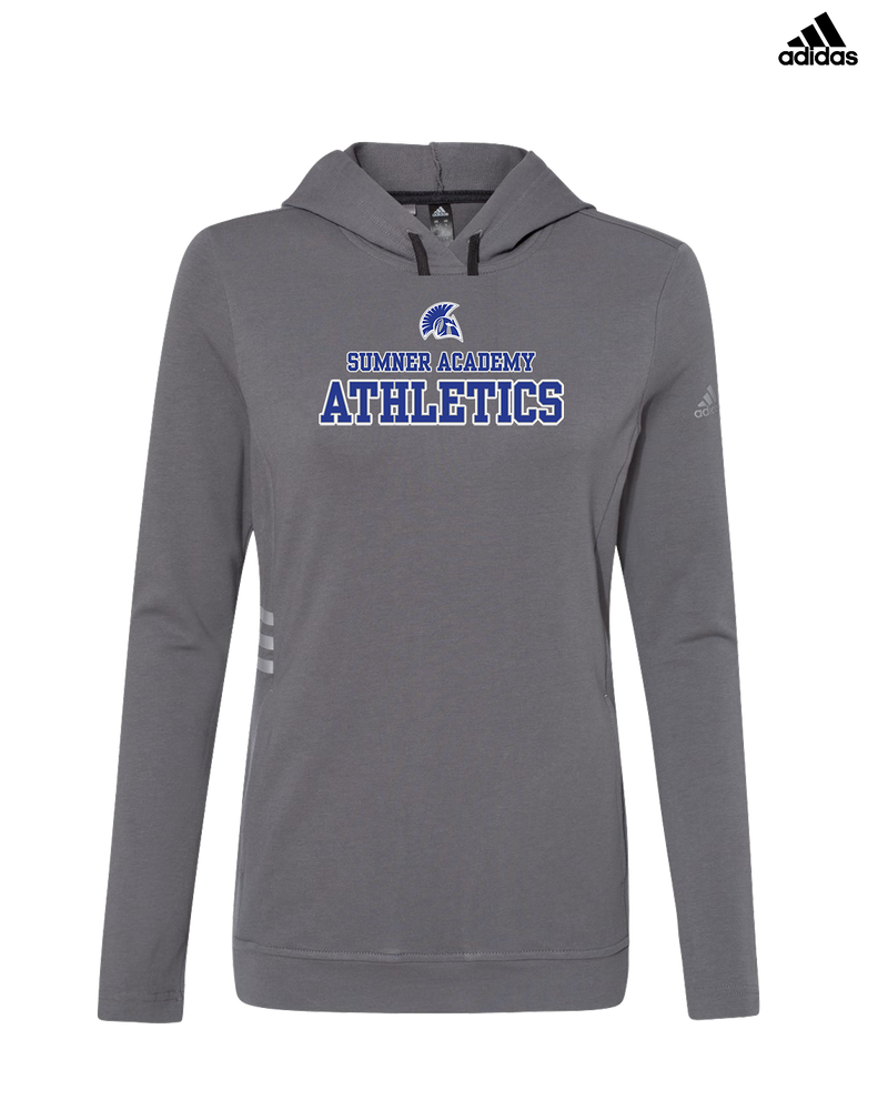 Sumner Academy Athletics No Sword - Adidas Women's Lightweight Hooded Sweatshirt