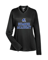 Sumner Academy No Sword - Womens Performance Long Sleeve