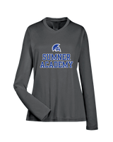 Sumner Academy No Sword - Womens Performance Long Sleeve
