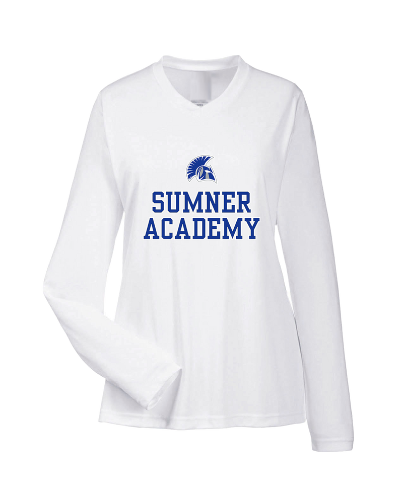 Sumner Academy No Sword - Womens Performance Long Sleeve