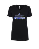 Sumner Academy Athletics No Sword - Womens V-Neck