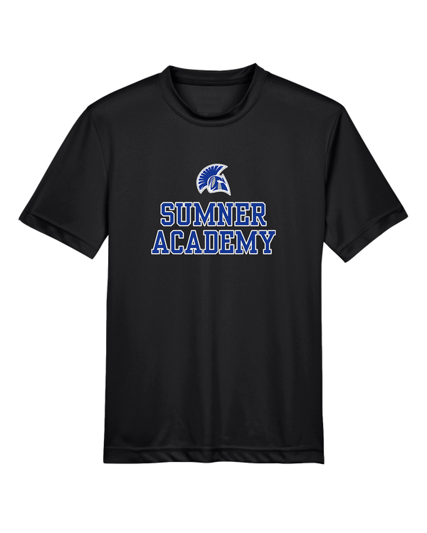 Sumner Academy No Sword - Youth Performance T-Shirt