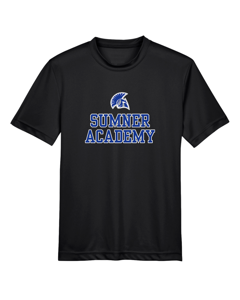 Sumner Academy No Sword - Youth Performance T-Shirt