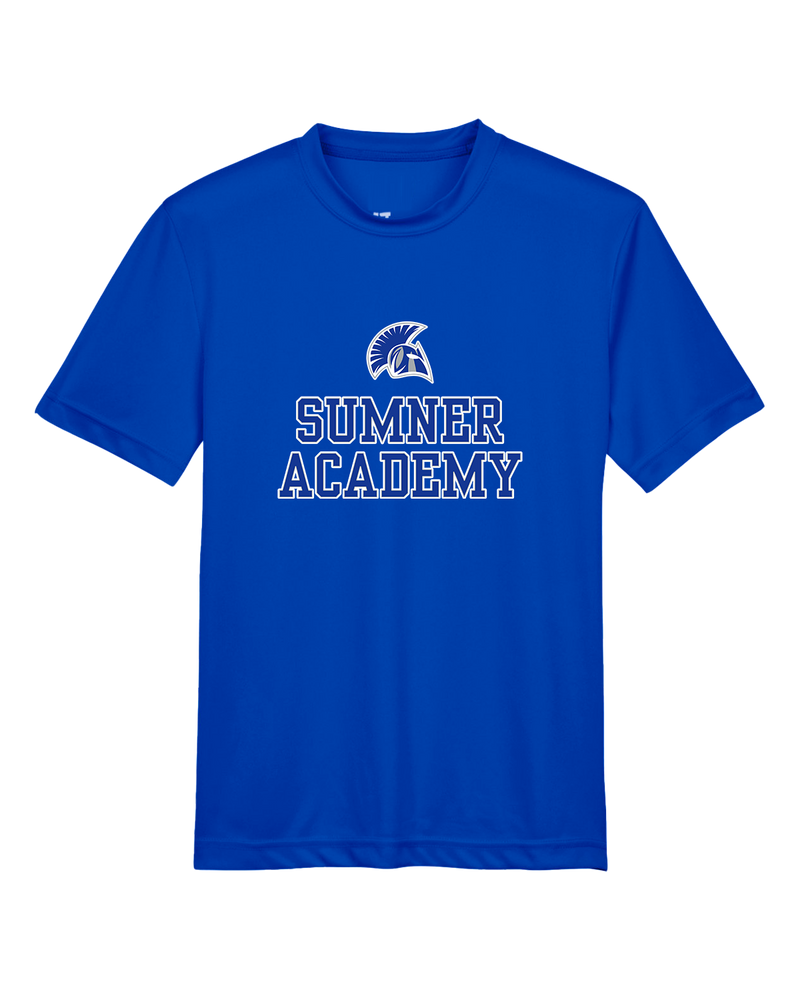 Sumner Academy No Sword - Youth Performance T-Shirt