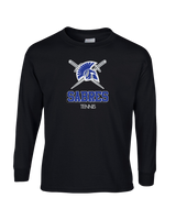 Sumner Academy Tennis Shadow - Mens Basic Cotton Long Sleeve
