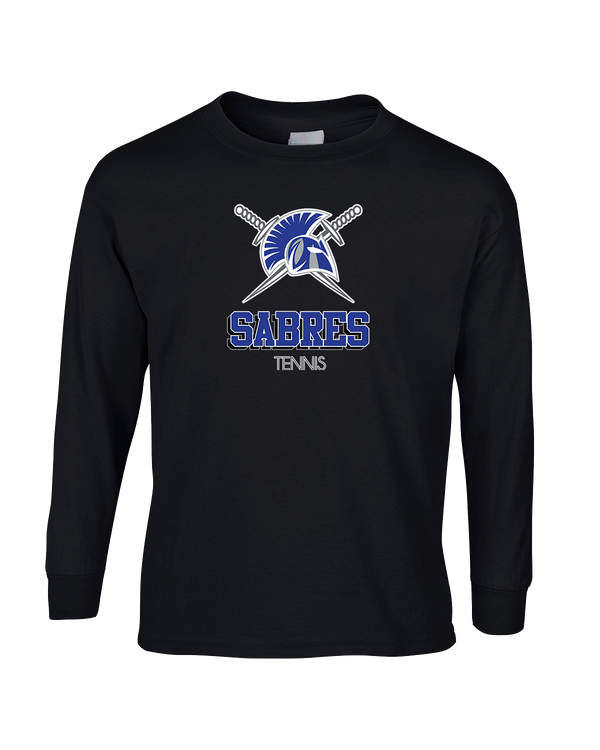 Sumner Academy Tennis Shadow - Mens Basic Cotton Long Sleeve