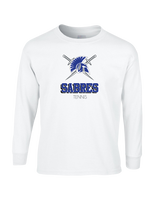 Sumner Academy Tennis Shadow - Mens Basic Cotton Long Sleeve