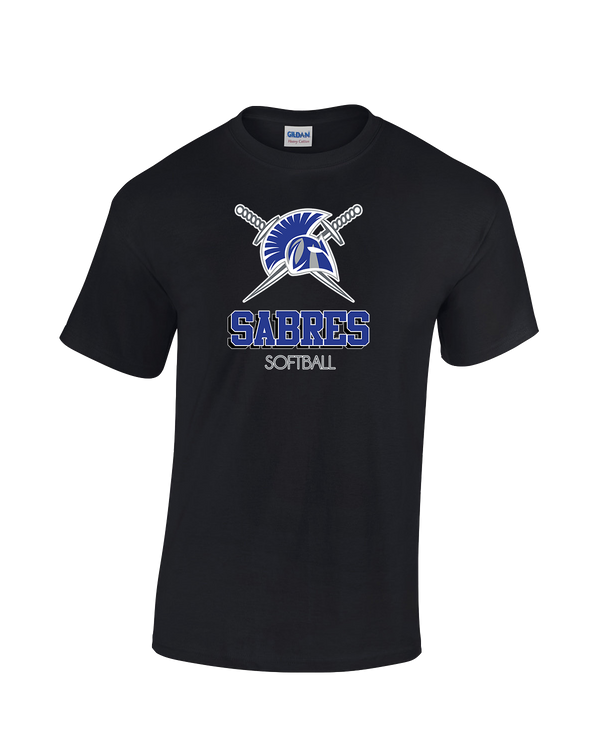 Sumner Academy Softball Shadow - Cotton T-Shirt