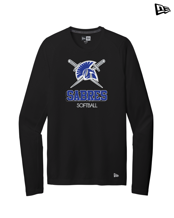 Sumner Academy Softball Shadow - New Era Long Sleeve Crew