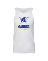 Sumner Academy Softball Shadow - Mens Tank Top