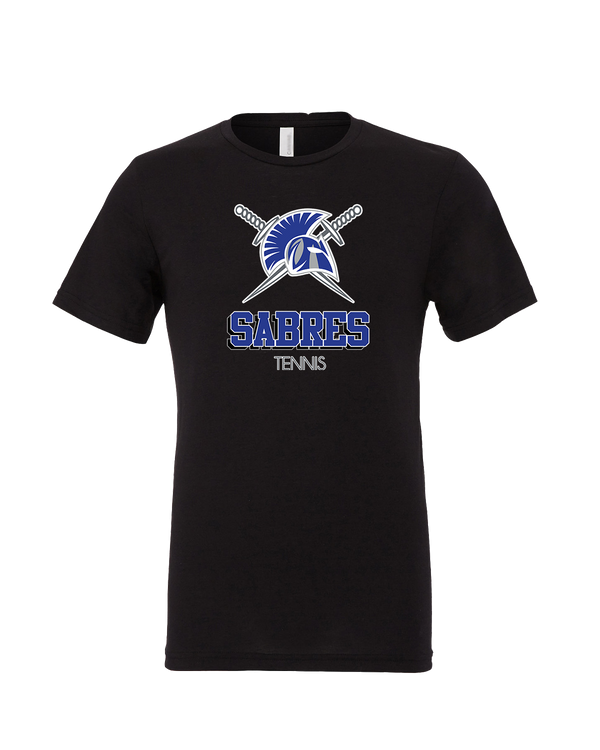 Sumner Academy Tennis Shadow - Mens Tri Blend Shirt