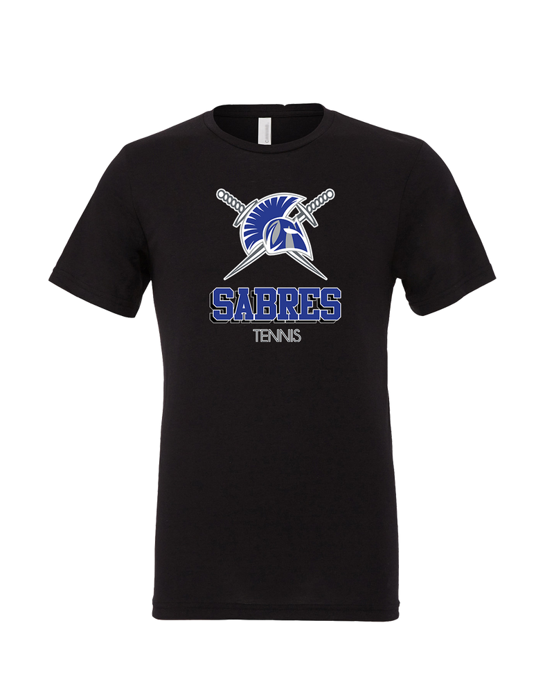 Sumner Academy Tennis Shadow - Mens Tri Blend Shirt