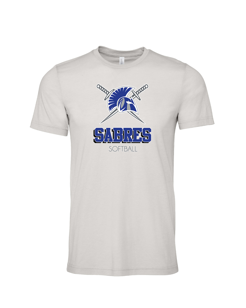 Sumner Academy Softball Shadow - Mens Tri Blend Shirt