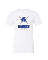 Sumner Academy Softball Shadow - Mens Tri Blend Shirt