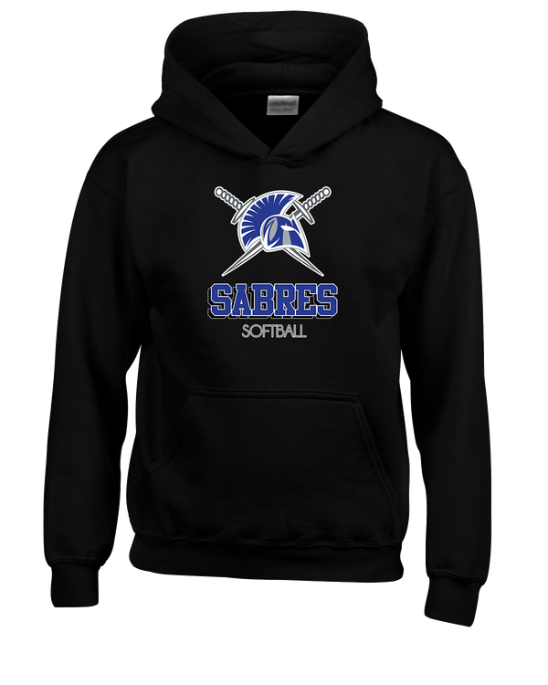 Sumner Academy Softball Shadow - Cotton Hoodie