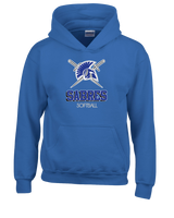 Sumner Academy Softball Shadow - Cotton Hoodie