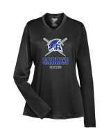 Sumner Academy Soccer Shadow - Womens Performance Long Sleeve