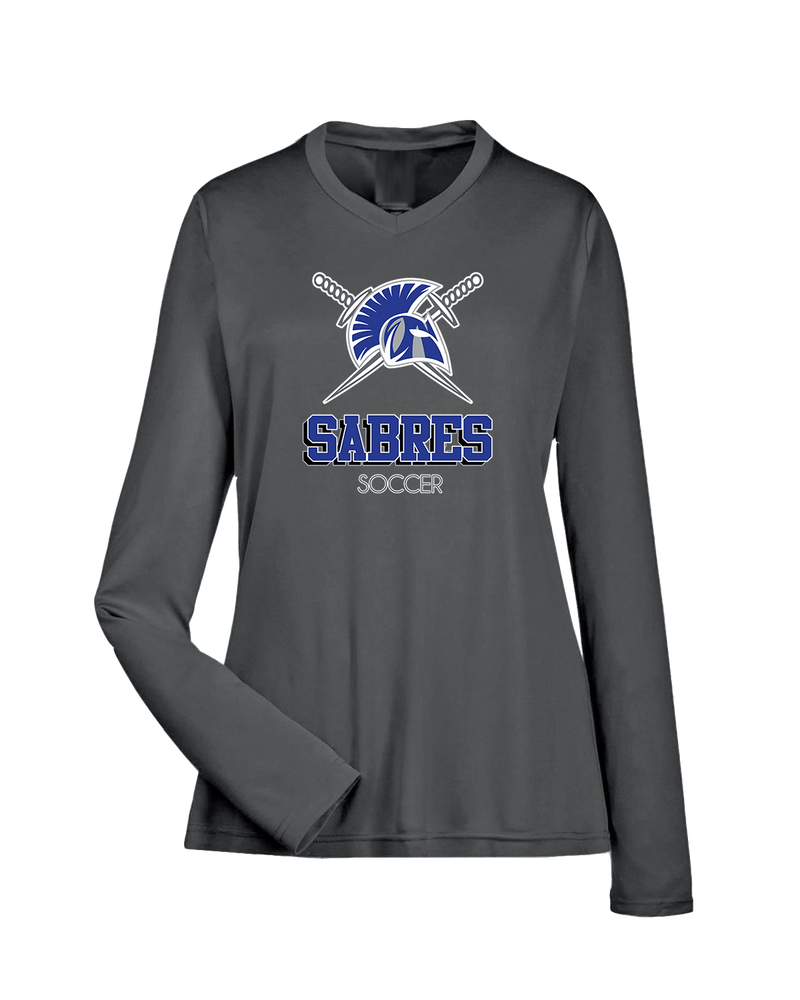 Sumner Academy Soccer Shadow - Womens Performance Long Sleeve