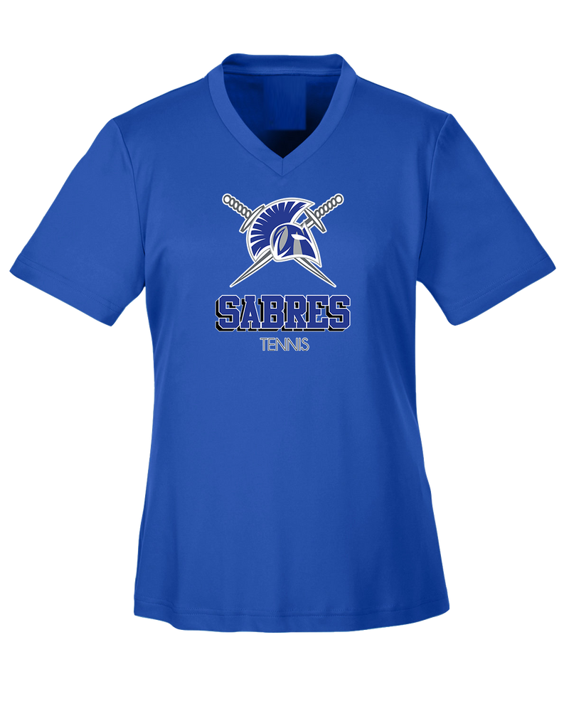 Sumner Academy Tennis Shadow - Womens Performance Shirt