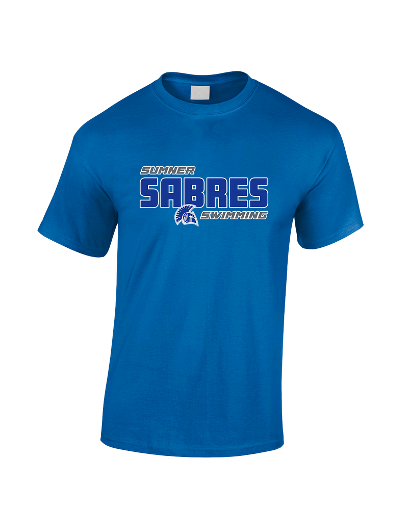 Sumner Academy Swimming Bold - Cotton T-Shirt