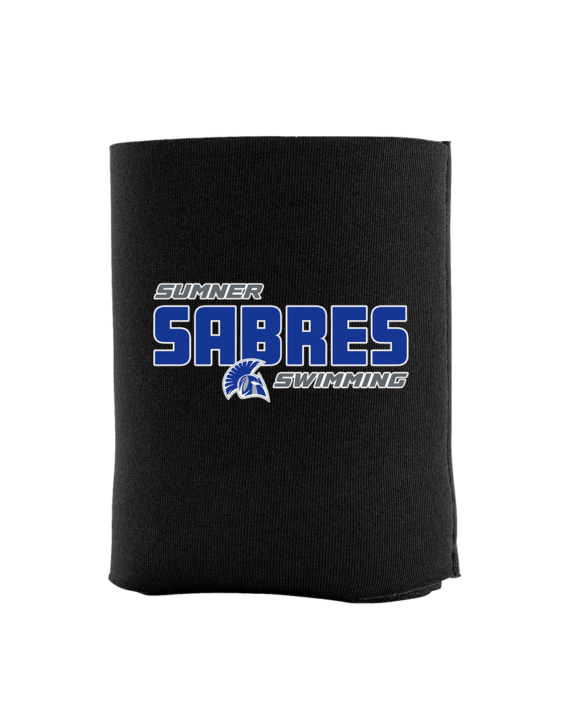 Sumner Academy Swimming Bold - Koozie