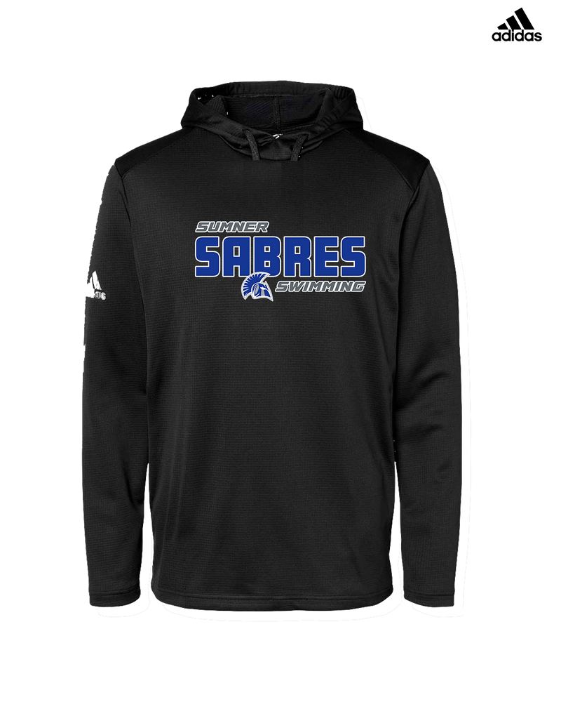 Sumner Academy Swimming Bold - Adidas Men's Hooded Sweatshirt