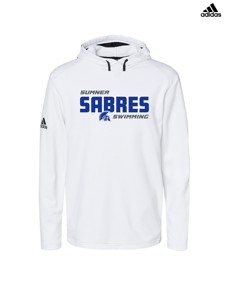 Sumner Academy Swimming Bold - Adidas Men's Hooded Sweatshirt