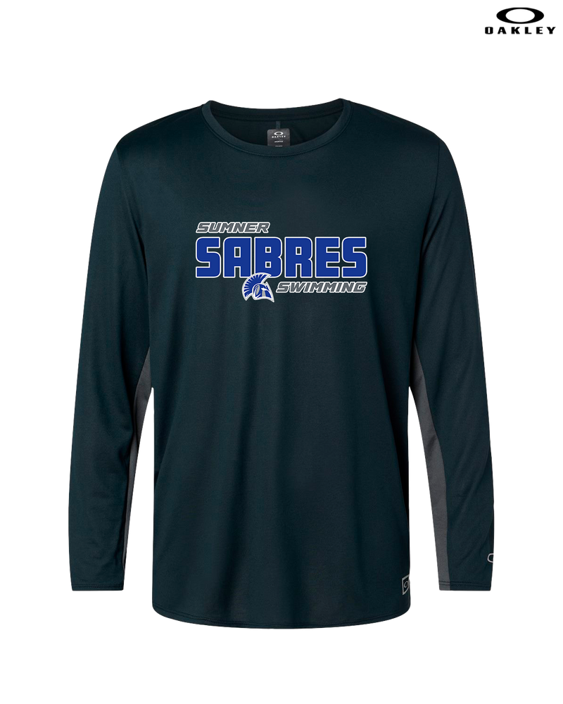 Sumner Academy Swimming Bold - Oakley Hydrolix Long Sleeve