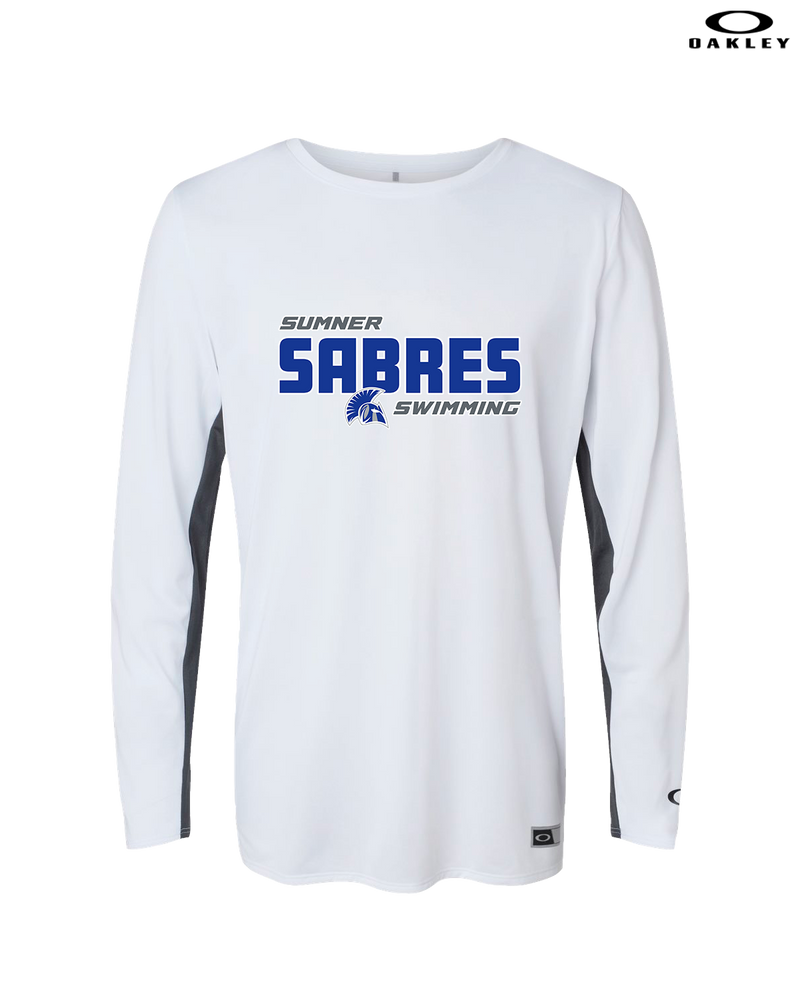 Sumner Academy Swimming Bold - Oakley Hydrolix Long Sleeve