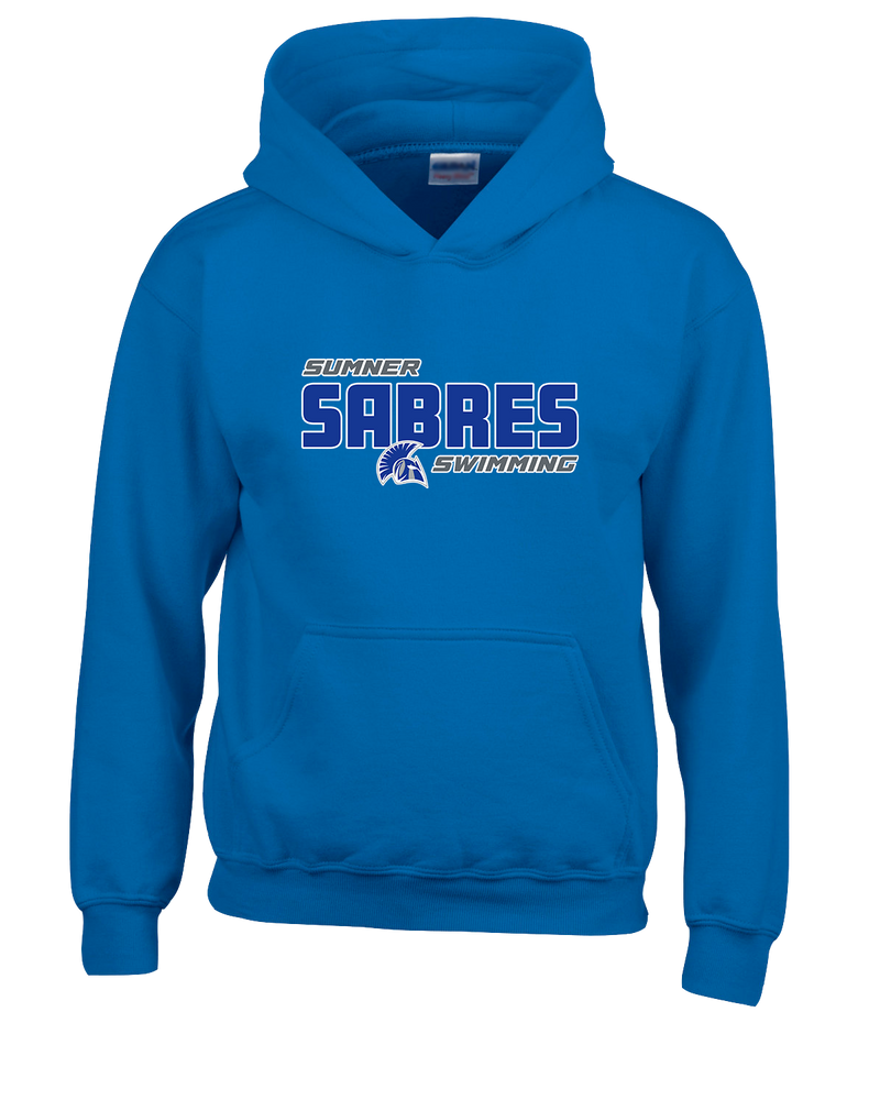 Sumner Academy Swimming Bold - Cotton Hoodie