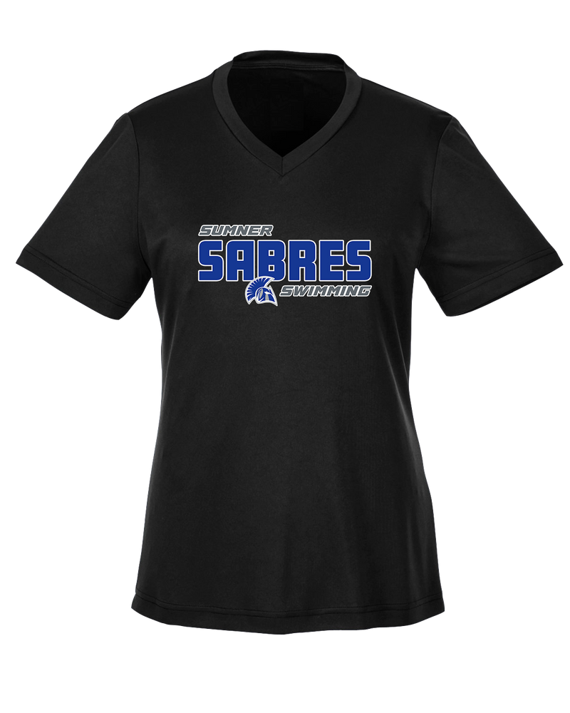 Sumner Academy Swimming Bold - Womens Performance Shirt