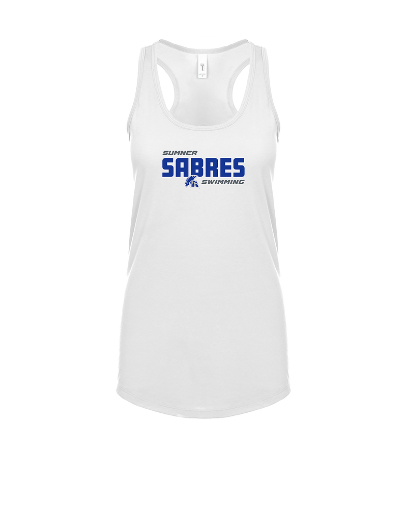 Sumner Academy Swimming Bold - Womens Tank Top