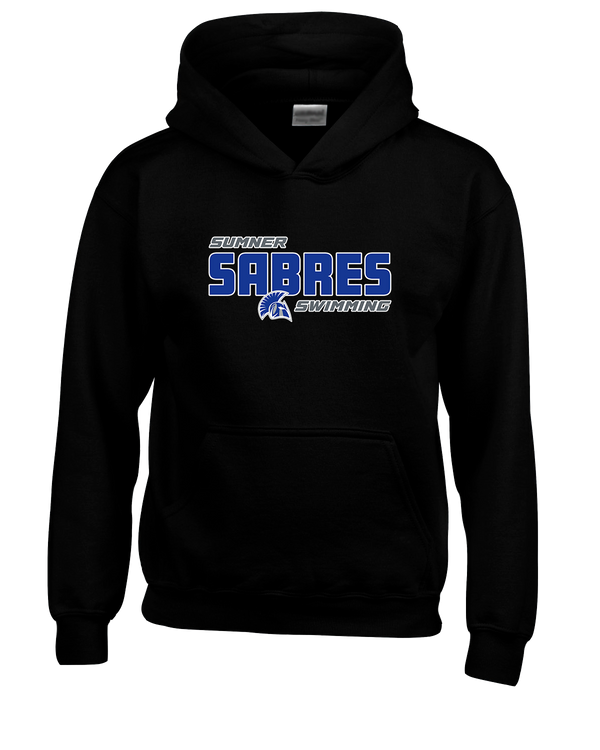 Sumner Academy Swimming Bold - Youth Hoodie