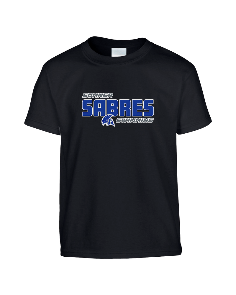 Sumner Academy Swimming Bold - Youth T-Shirt